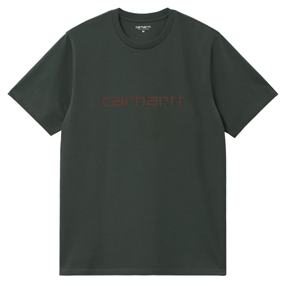 Script T-Shirt - Dark Scarab/Palisander