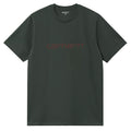 Script T-Shirt - Dark Scarab/Palisander