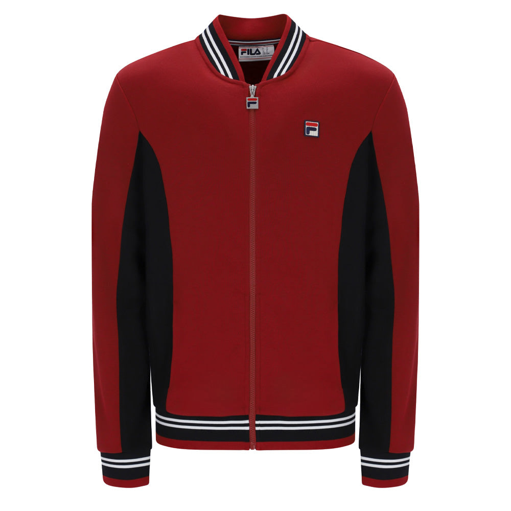 Settanta Baseball Track Top - Sun Dried Tomato