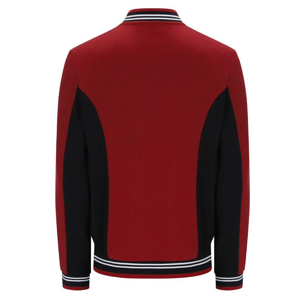 Settanta Baseball Track Top - Sun Dried Tomato
