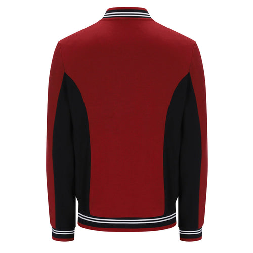 Settanta Baseball Track Top - Sun Dried Tomato