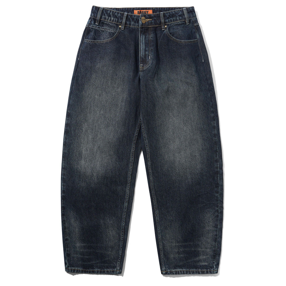 Solar Fade Denim Jeans - Blue Tint Ripple