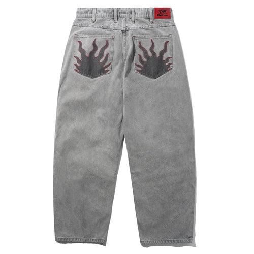 Solar Fade Denim Jeans - Grey Wash