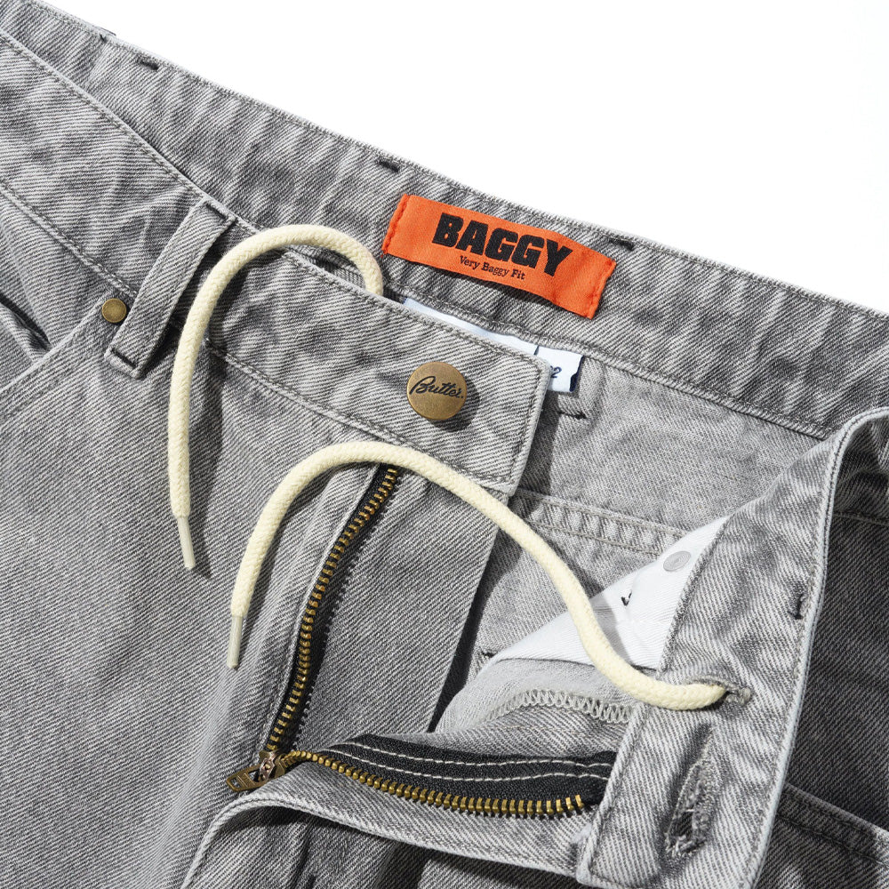 Solar Fade Denim Jeans - Grey Wash