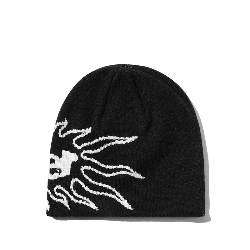 Solar Skully Beanie - Black