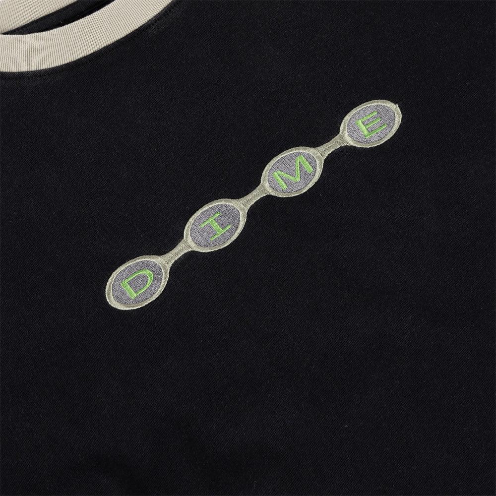 Space Ringer T-Shirt - Black
