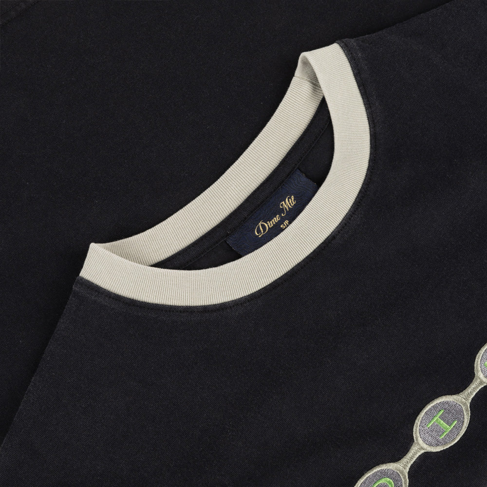 Space Ringer T-Shirt - Black