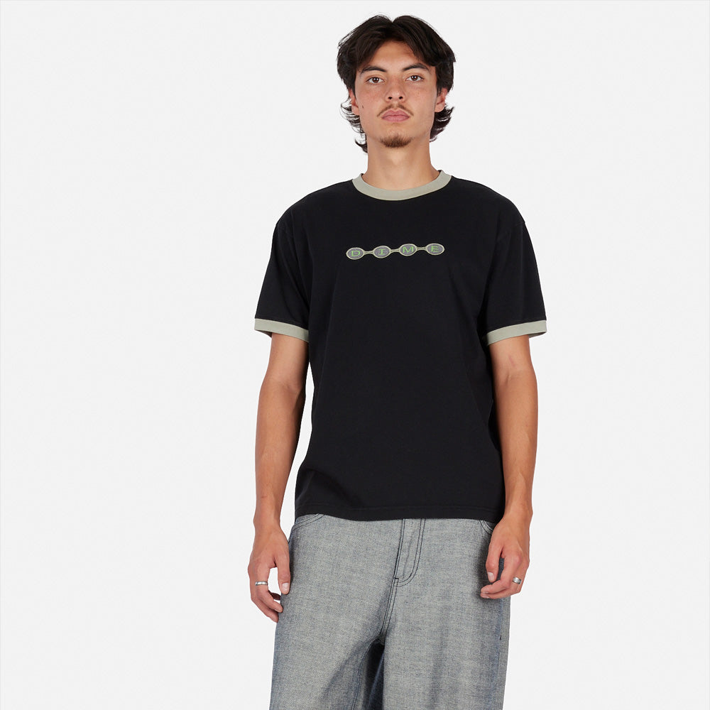 Space Ringer T-Shirt - Black