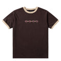 Space Ringer T-Shirt - Brown