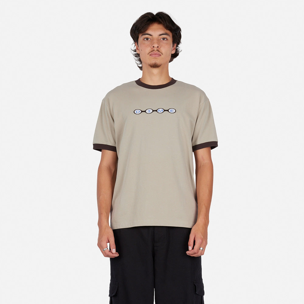 Space Ringer T-Shirt - Sage