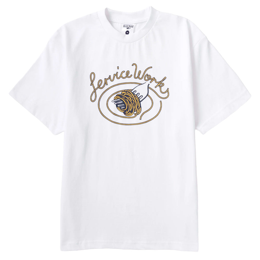 Spaghetti Tee - White