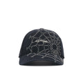 Spiderweb 5 Panel Trucker Cap - Black/White