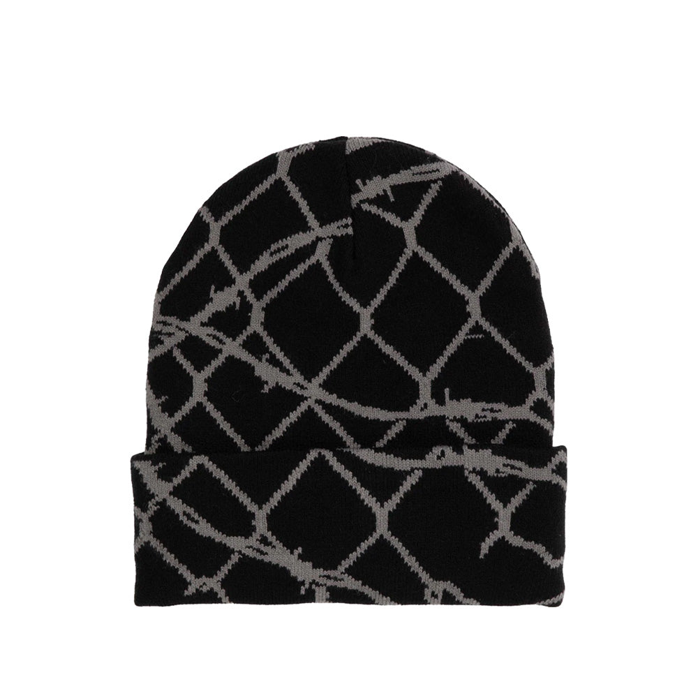 Spot Chain Beanie - Black