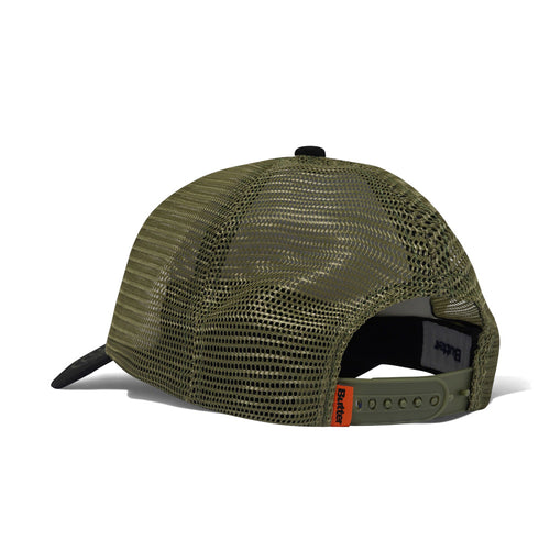 Stencil Trucker Cap - Black