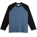 Stevie Long Sleeve T-Shirt - Grey Blue/Black
