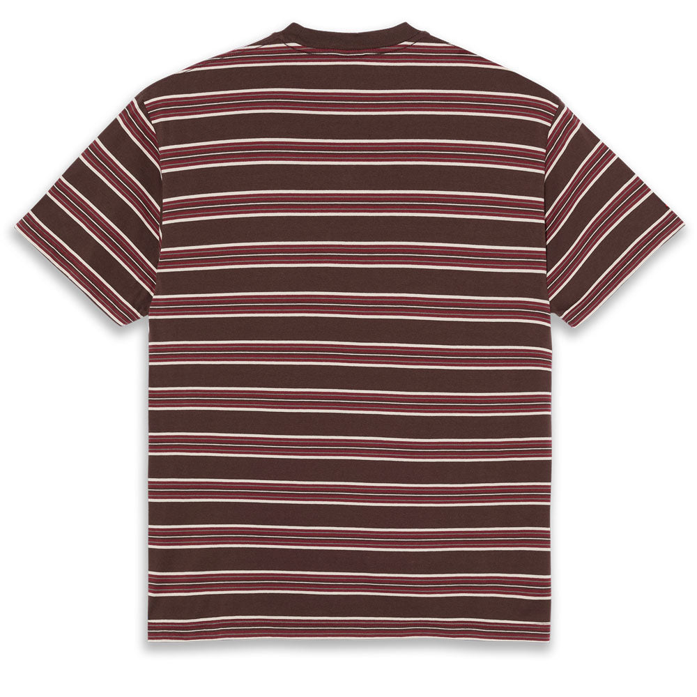 Stripe T-Shirt - Brown/Red