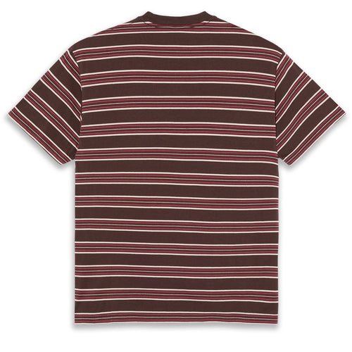Stripe T-Shirt - Brown/Red