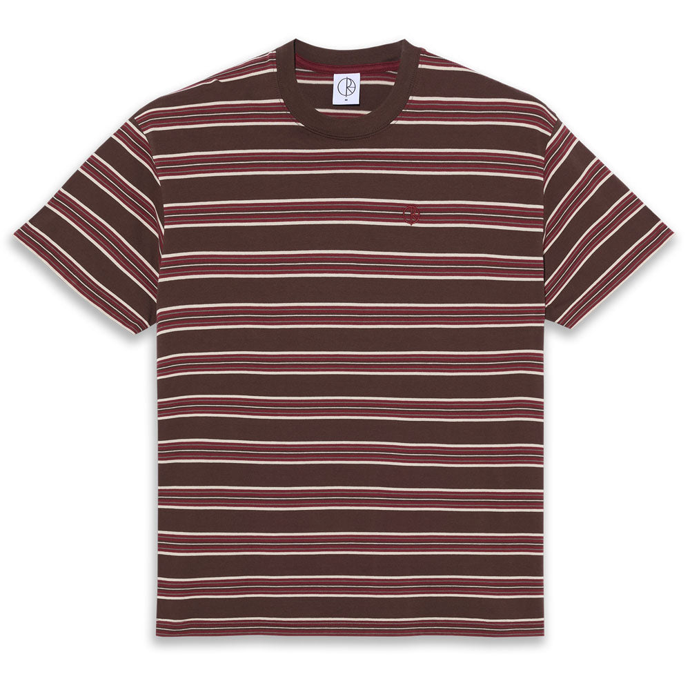 Stripe T-Shirt - Brown/Red