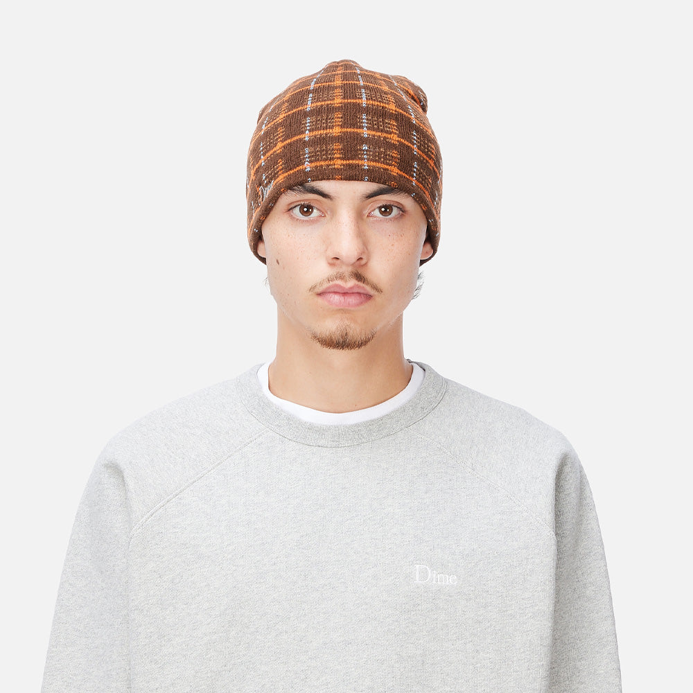 Super Plaid Skully - Brown Multi