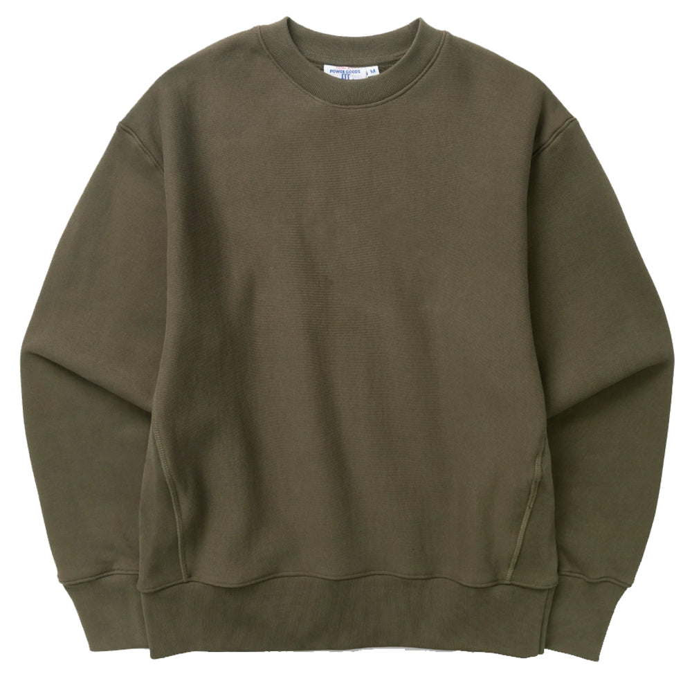 Super Weight Crewneck Sweatshirt - Dark Olive