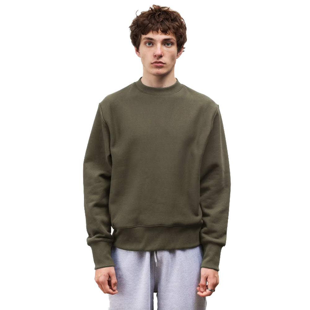 Super Weight Crewneck Sweatshirt - Dark Olive
