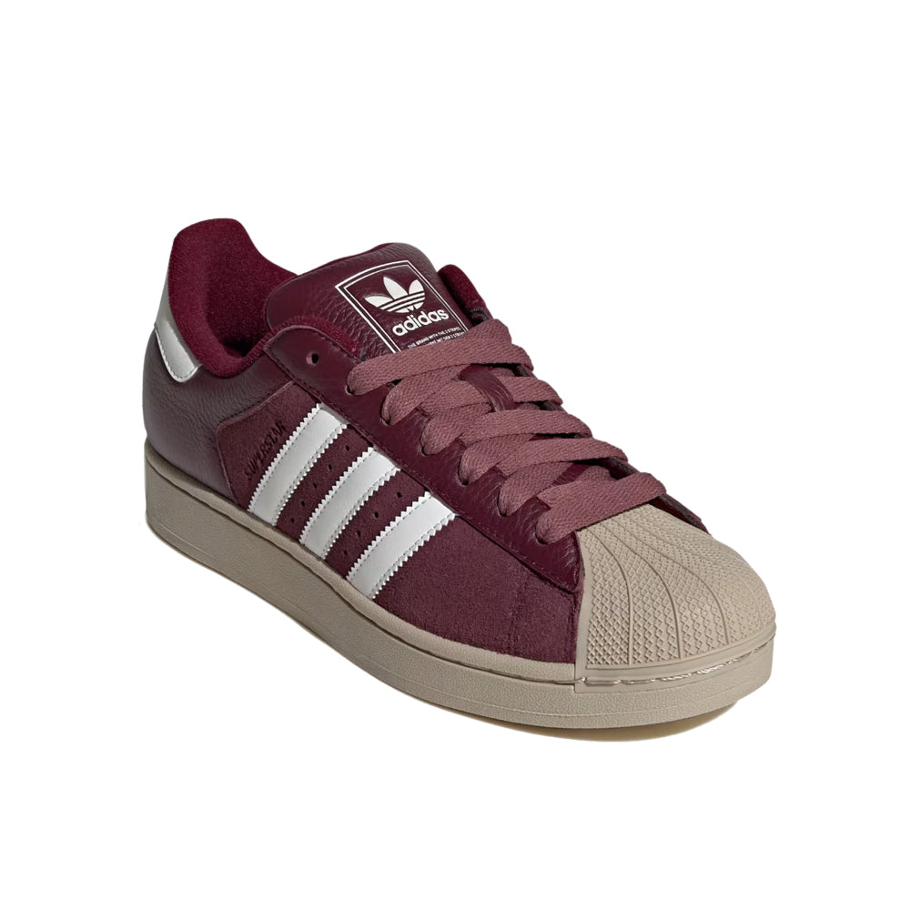 Superstar II - Maroon/White