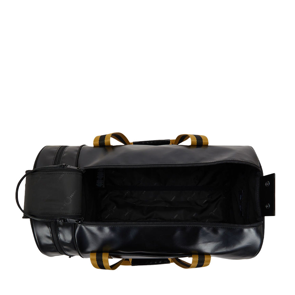 Tipped Classic Barrel Bag - Black/Gold