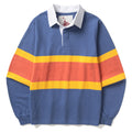 Classic Rugby Shirt - Blue Tri-Stripe