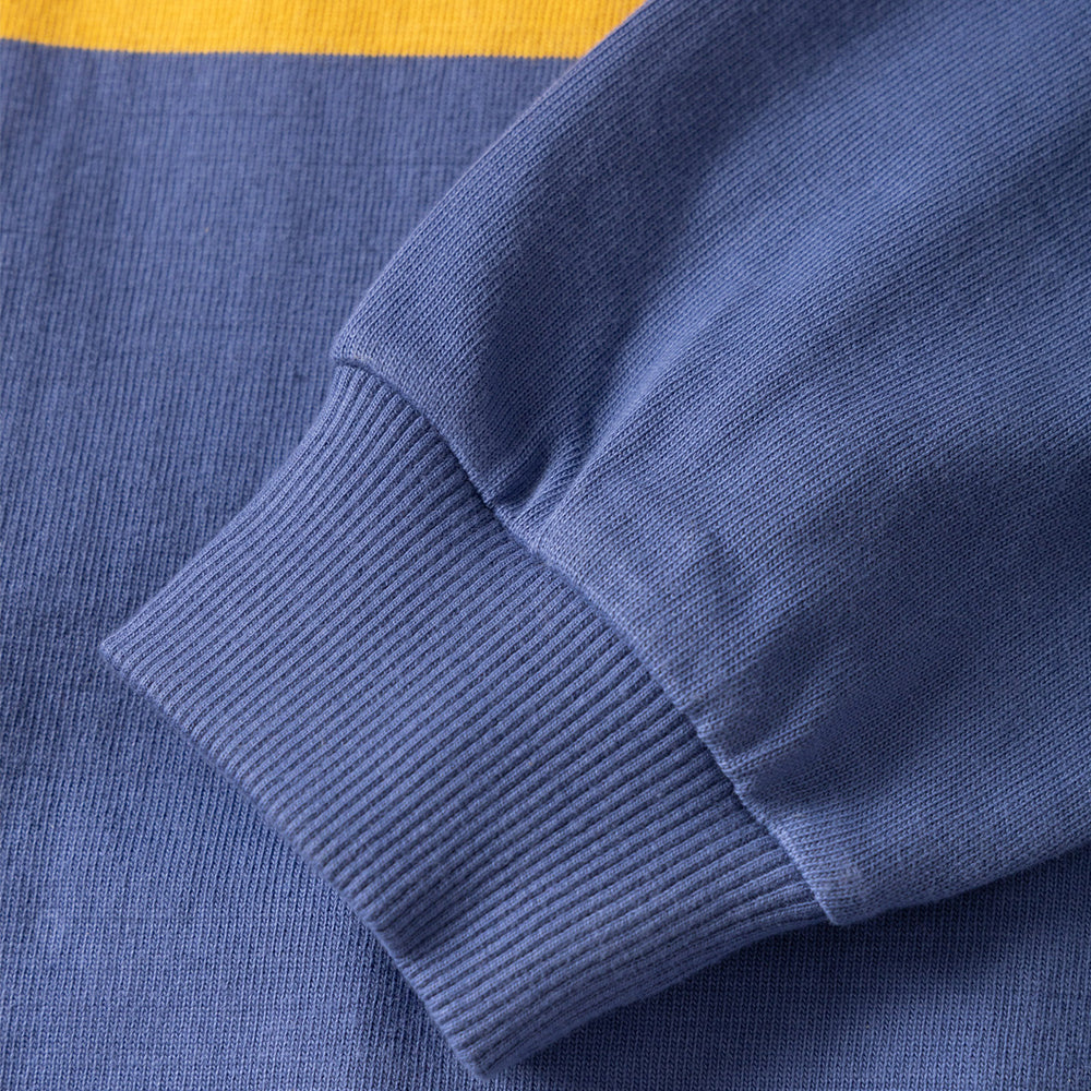 Classic Rugby Shirt - Blue Tri-Stripe