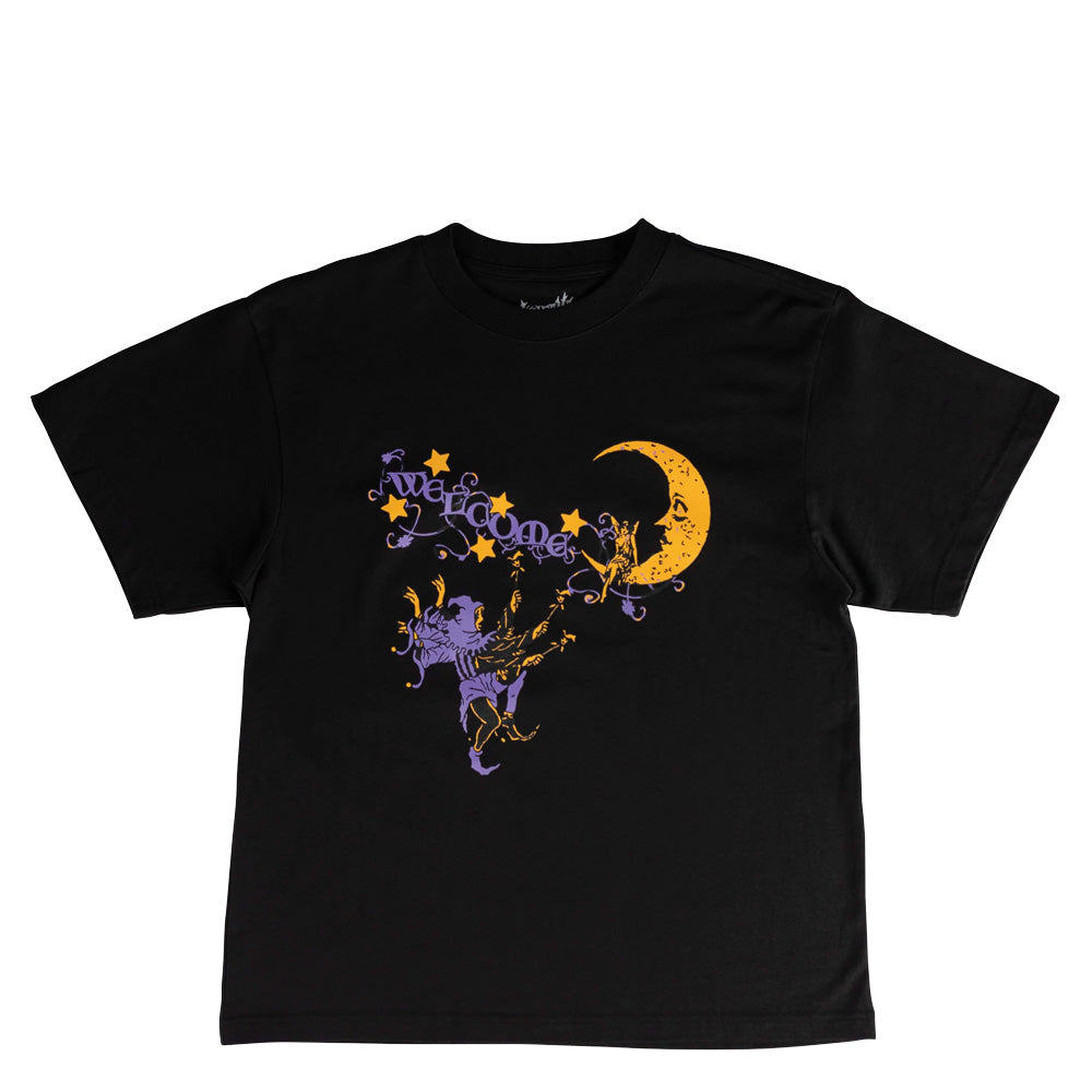 Triple Trickster Boxy T-Shirt - Black