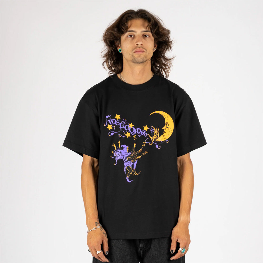 Triple Trickster Boxy T-Shirt - Black