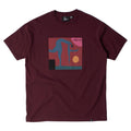 Tripped Up T-Shirt  - Dark Red