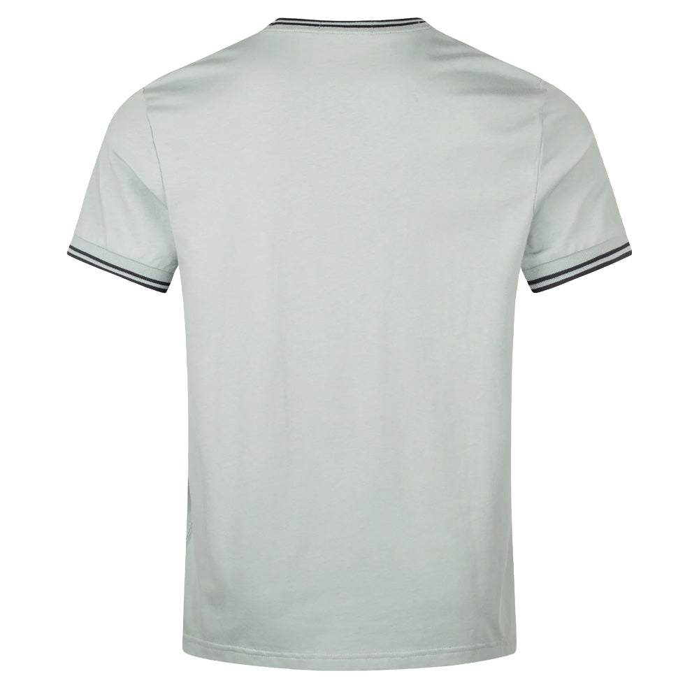 Twin Tipped T-Shirt - Silver Blue/Dark Airforce