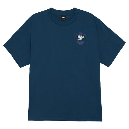 Unlock Peace & Freedom T-Shirt - Harbour Blue