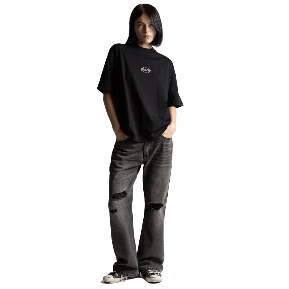 Vesper Boxy T-Shirt - Black