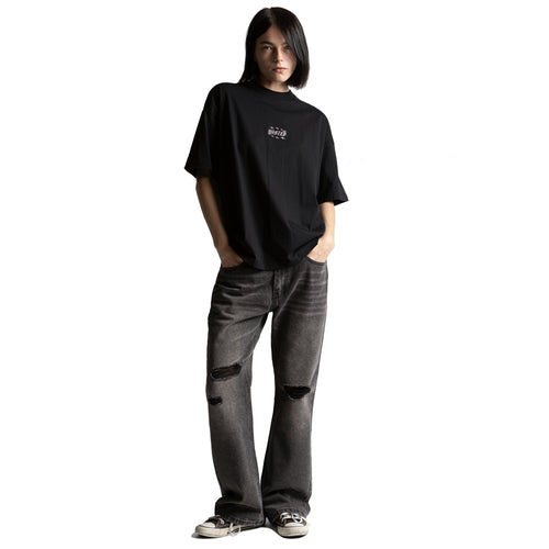 Vesper Boxy T-Shirt - Black