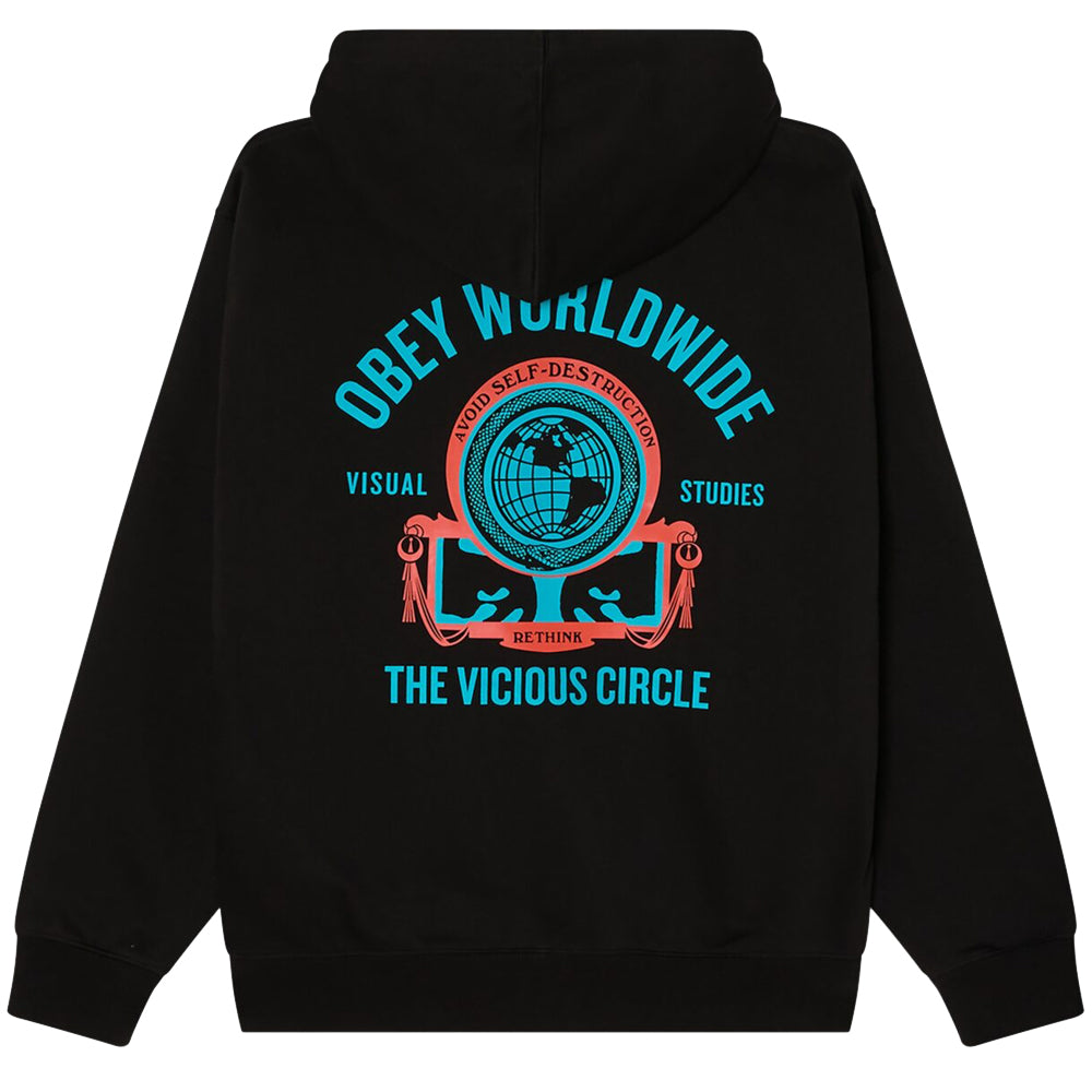 Vicious Circle Hoodie - Black