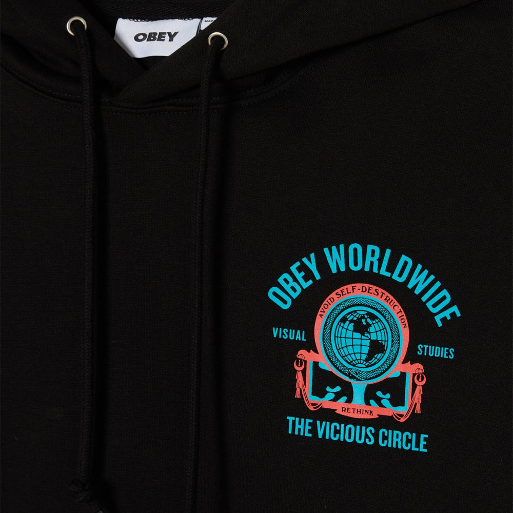 Vicious Circle Hoodie - Black