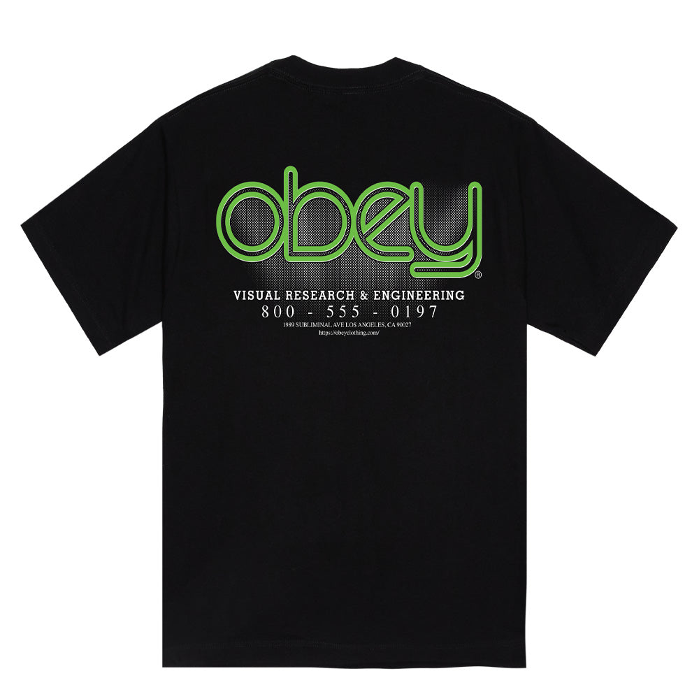 Visual Research T-Shirt - Black