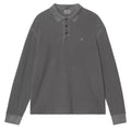 Waffle Rugby Shirt - Black