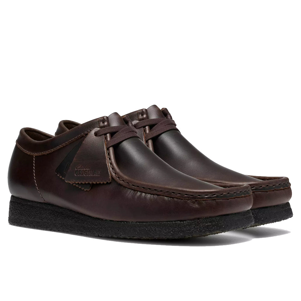 Wallabee - Black/Brown Leather