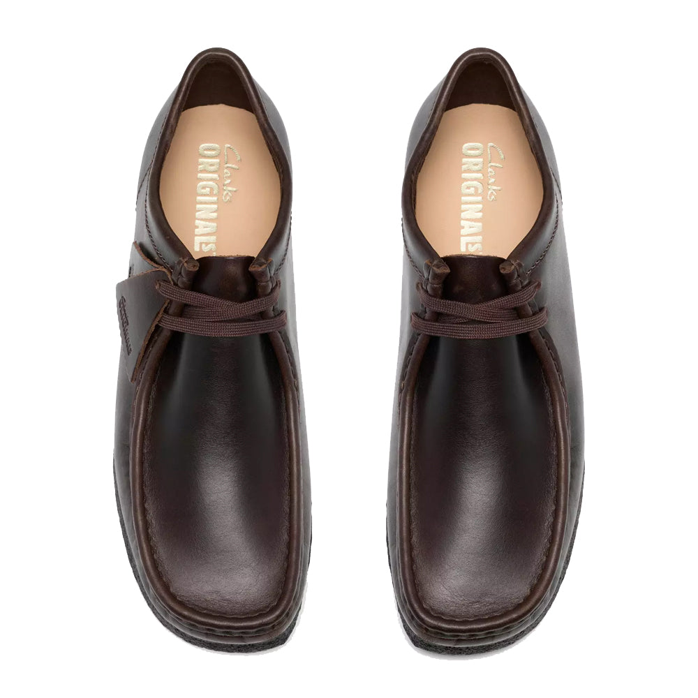 Wallabee - Black/Brown Leather