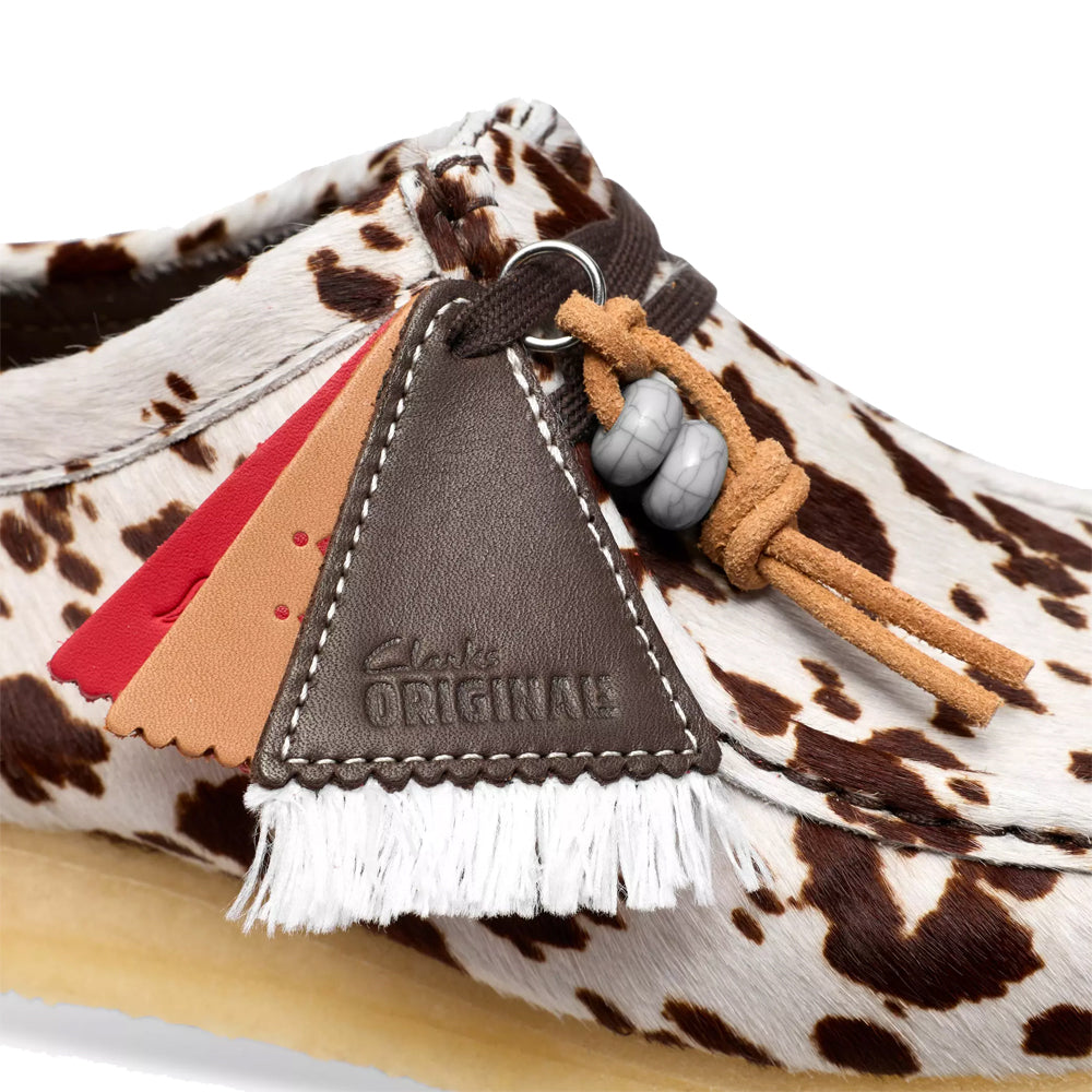 Wallabee - Brown Cow Print