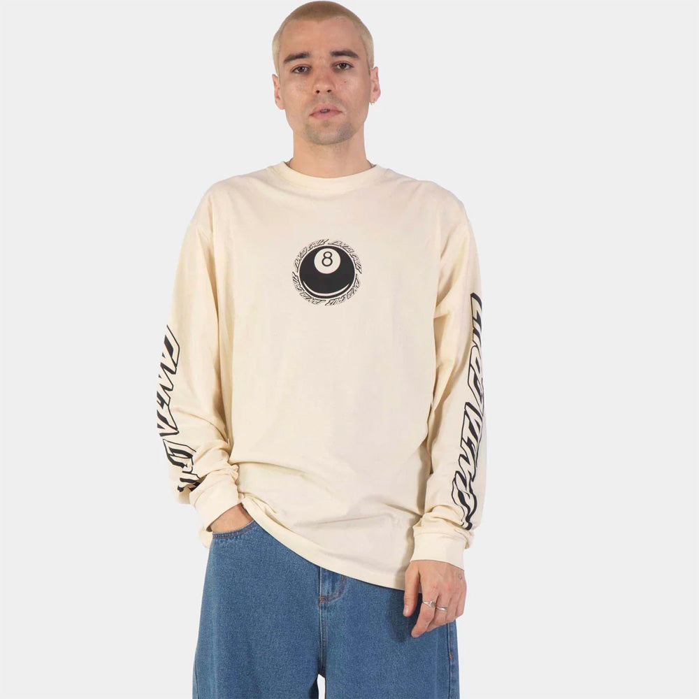 Winkowski Hachi Ball Long Sleeve T-Shirt - Wax Paper