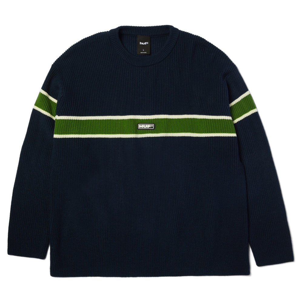 Winnfield Crew Sweater - Navy