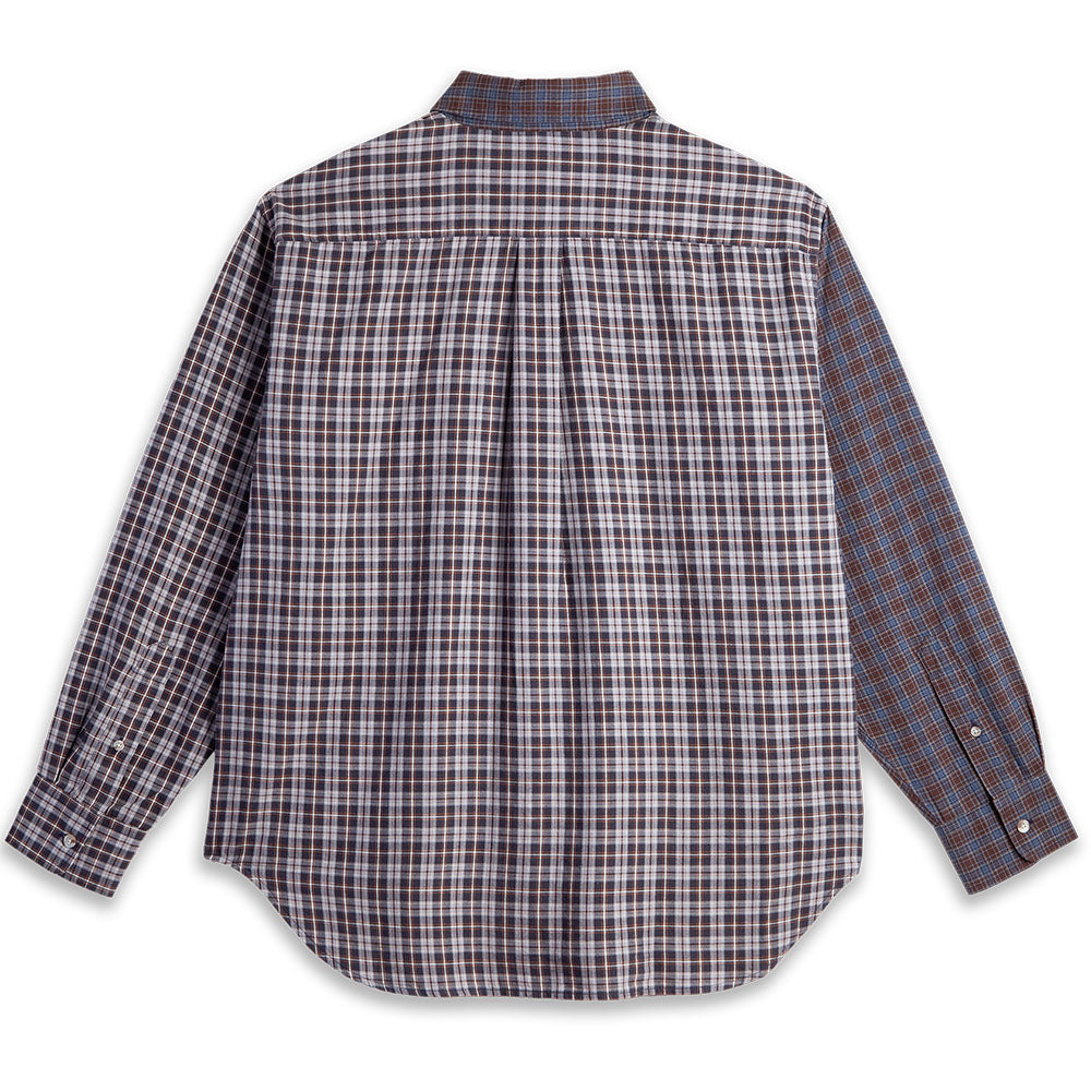 Violin Long Sleeve Shirt - Graphite/Blue
